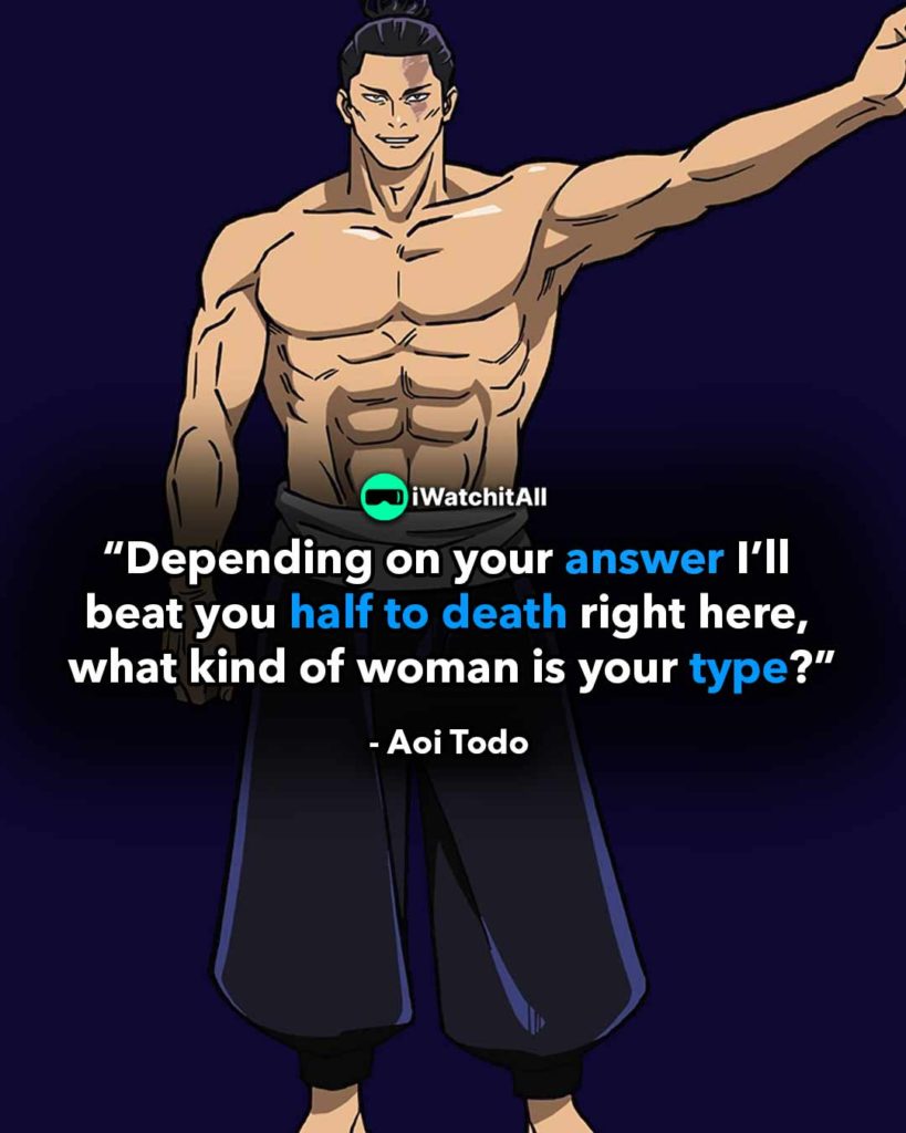 Depending on your answer I'll beat you half to death right here. What kind of woman is your type