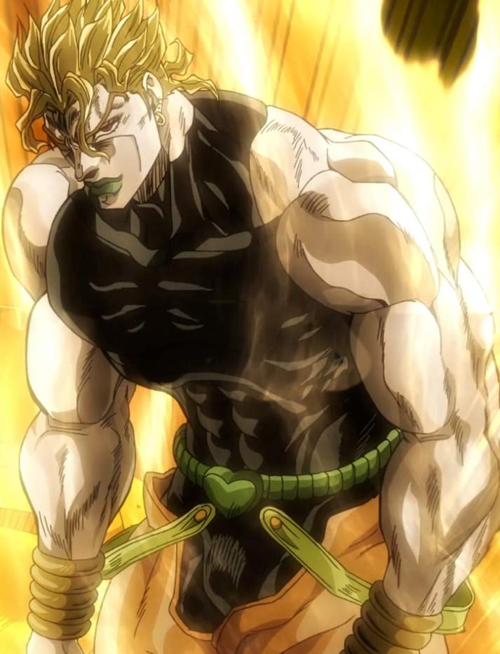 Intimidating Adult Dio Pose