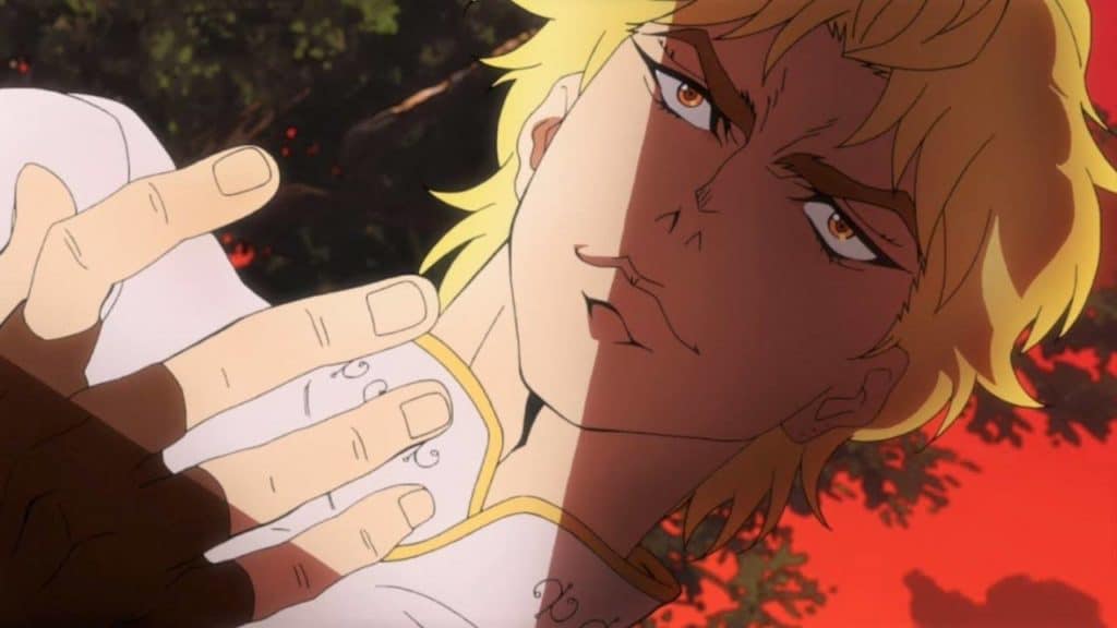 Intimidating Young Dio Pose