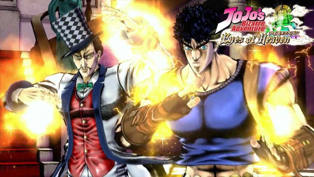 Jonathan Joestar and Zeppeli Pose 1