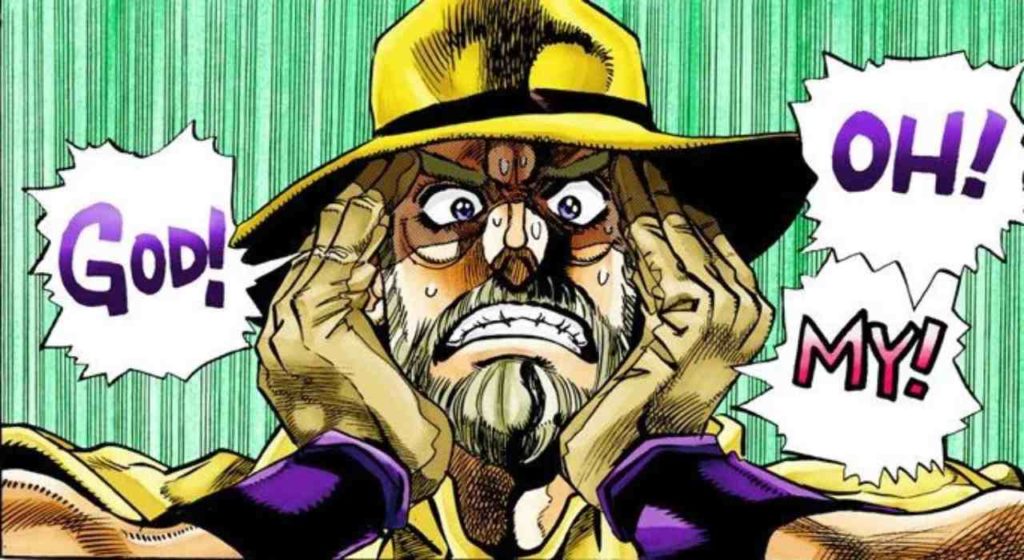 Joseph Joestar OH MY GOD! Pose