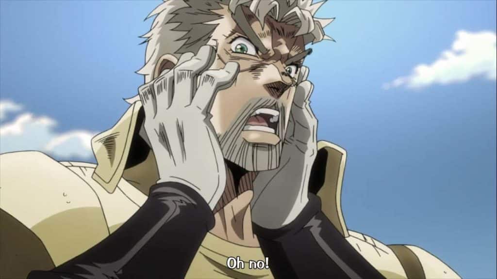 Joseph Joestar OH NO! Pose