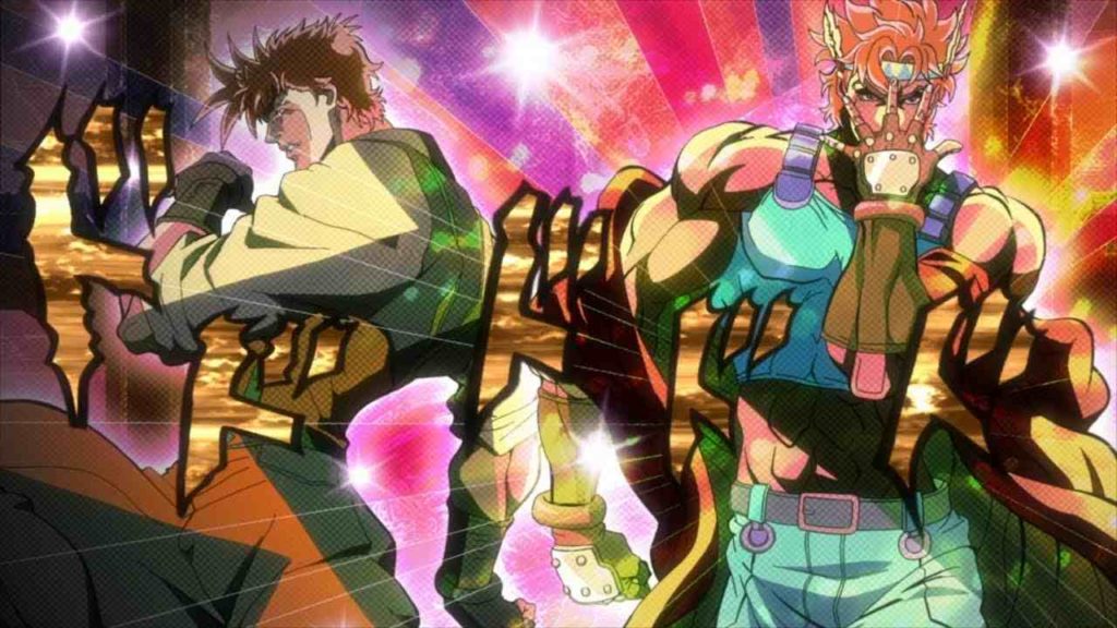 Joseph Joestar and Caesar Zeppeli Pose