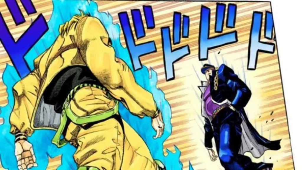 Jotaro vs Dio Pose
