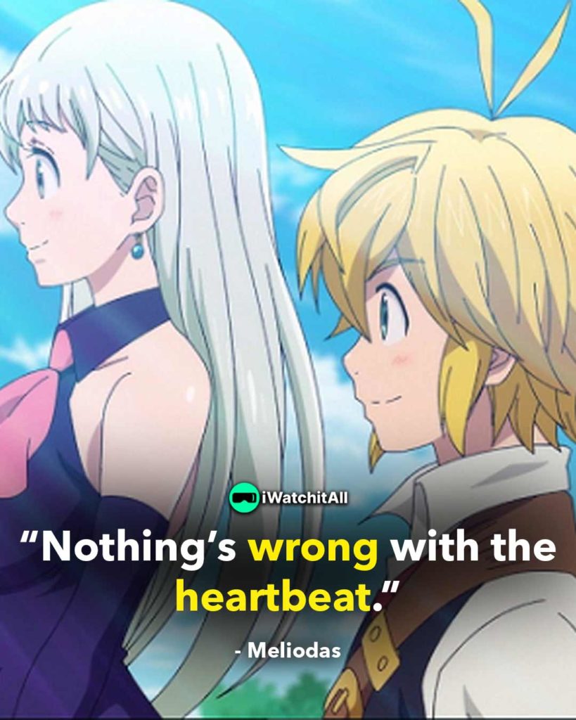 “Nothing’s wrong with the heartbeat.”