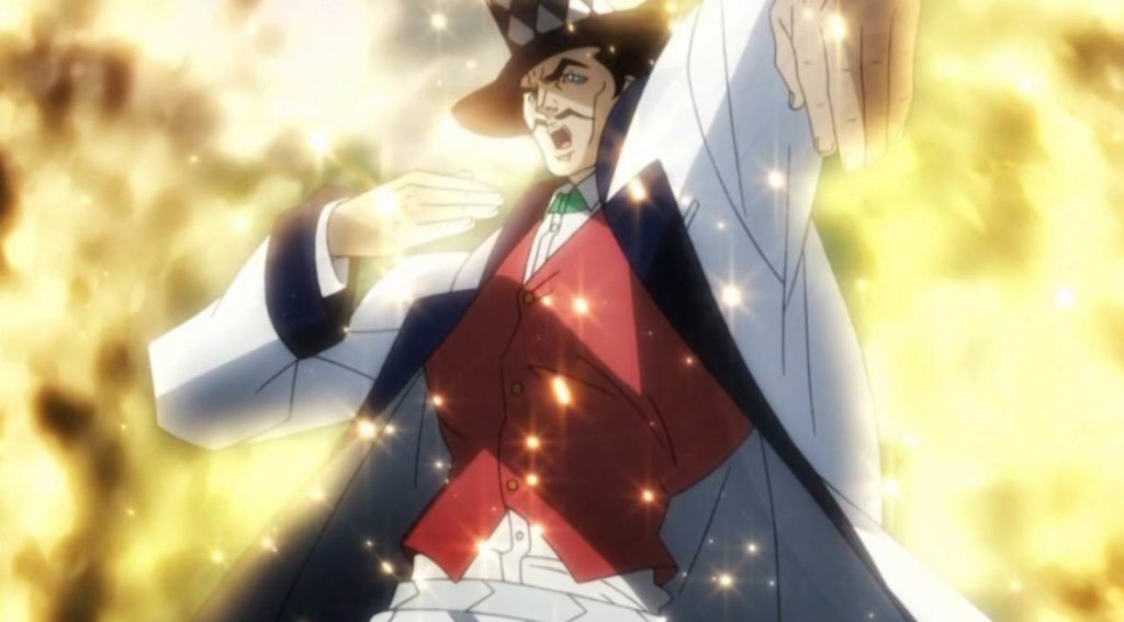 Zeppeli Hamon Pose