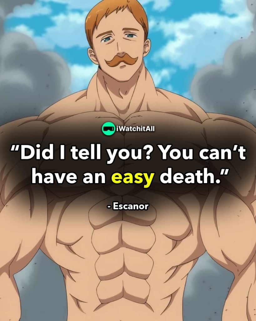 did i tell you you cant have an easy death