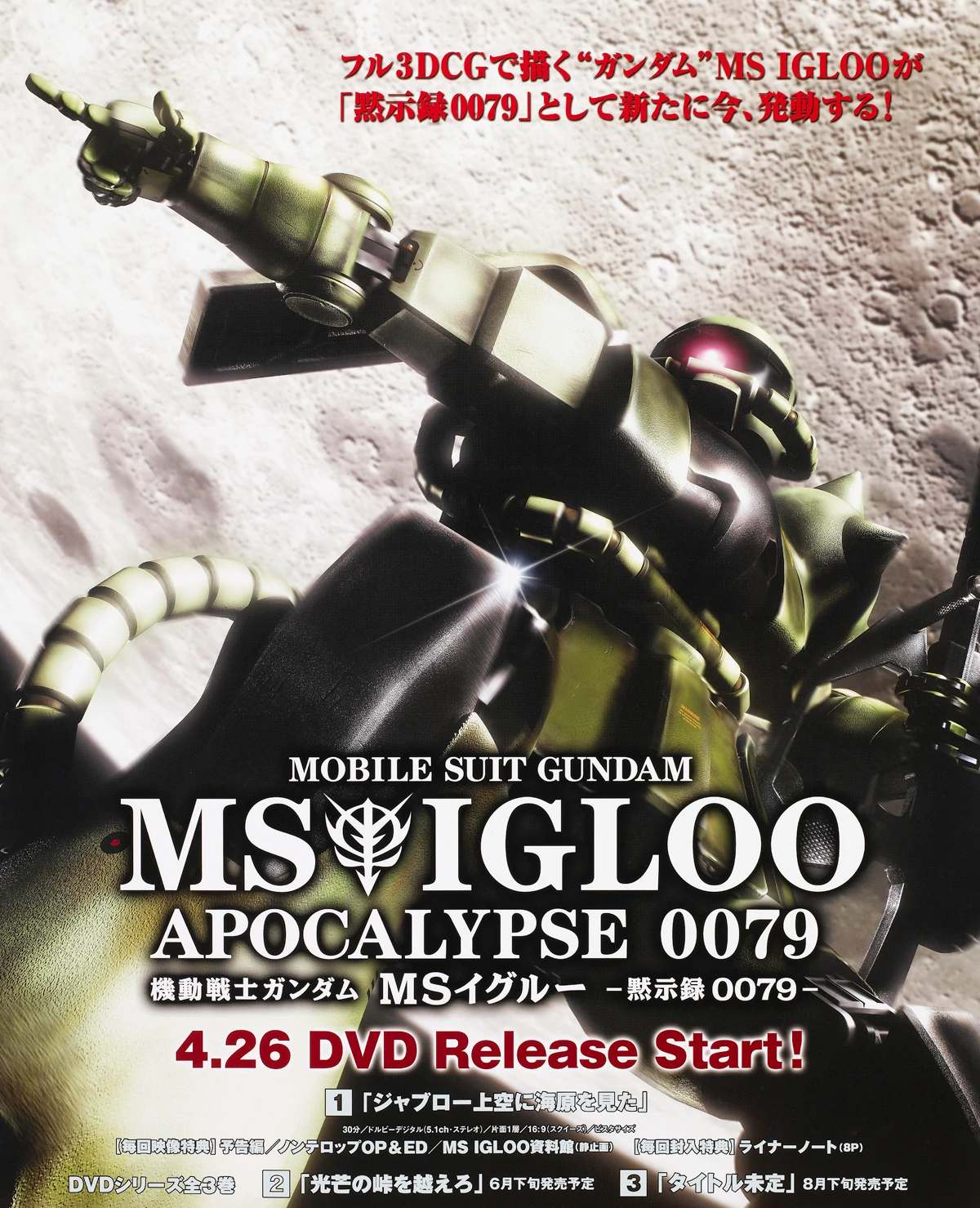 Mobile Suit Gundam MS IGLOO Apocalypse 0079 2006