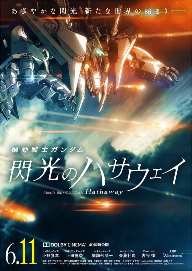 Mobile Suit Gundam Hathaway Movie 2021