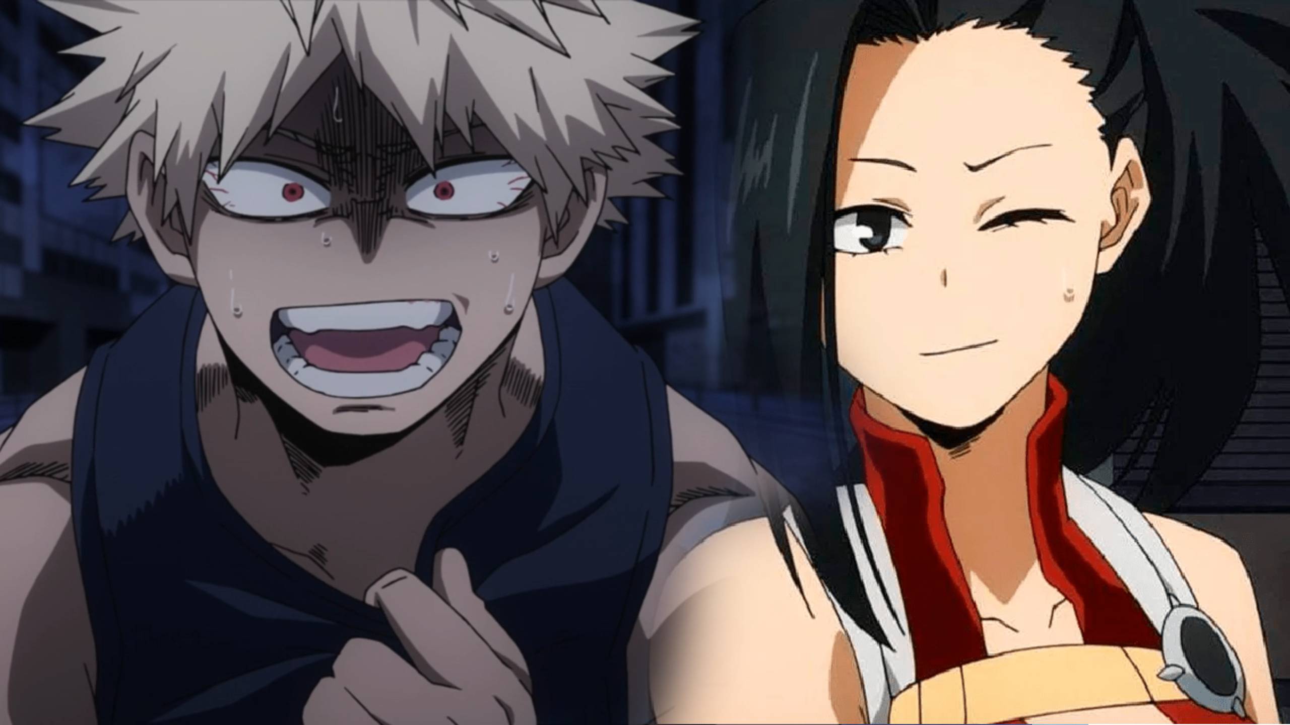 Bakugou X Momo
