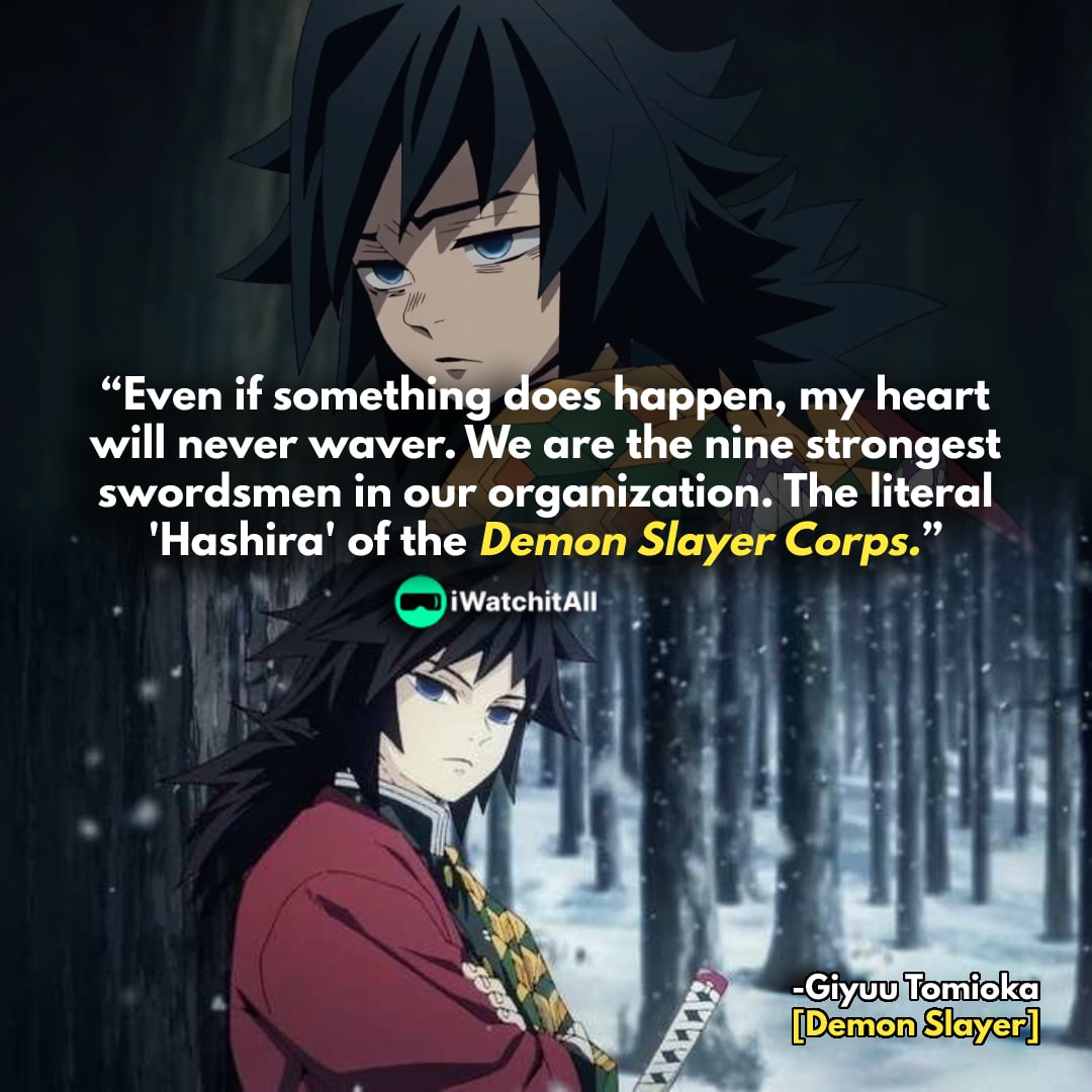 Giyuu Tomioka Quote 2