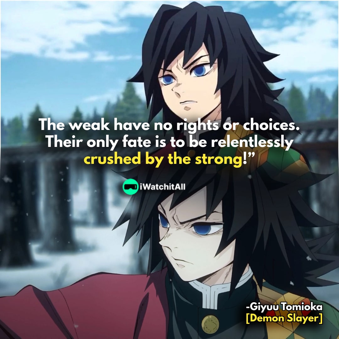 Giyuu Tomioka Quote 3