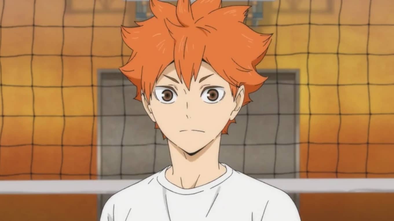 Hinata Shoyo of HAIKYUU