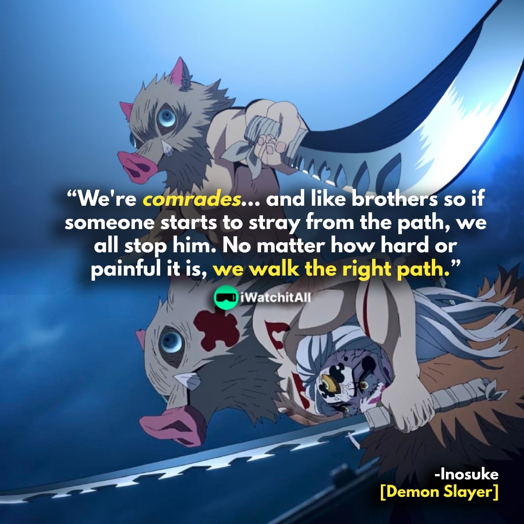Inosuke Quote 3