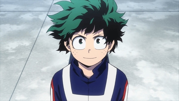 Izuku Midoriya of MY HERO ACADEMIA