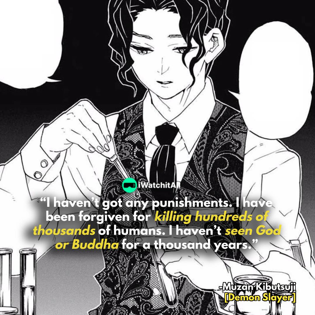 Muzan Kibutsuji Quote 1