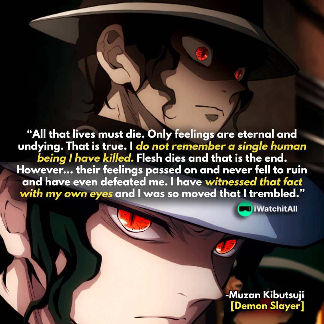 Muzan Kibutsuji Quote 3