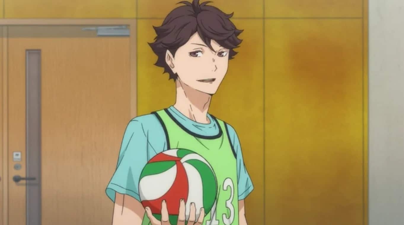Toru Oikawa of HAIKYUU