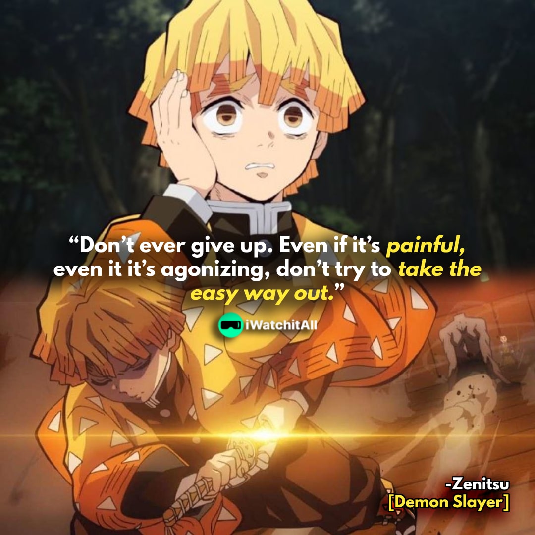 Zenitsu Quote 4