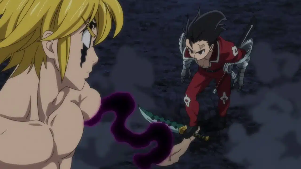 Season 2 Episode 19 Meliodas vs The Ten Commandments