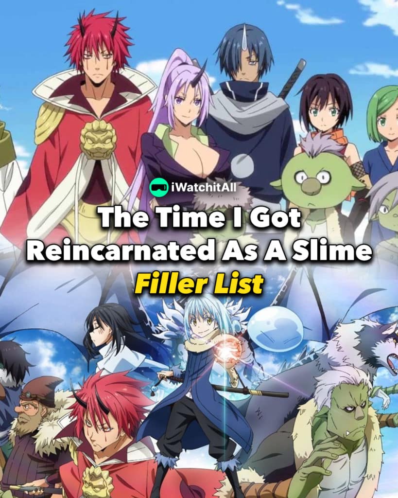 Reincarnated As a Slime Filler List (Complete Guide) • iWA