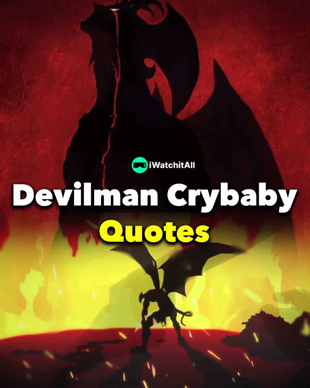 Devilman crybaby quotes