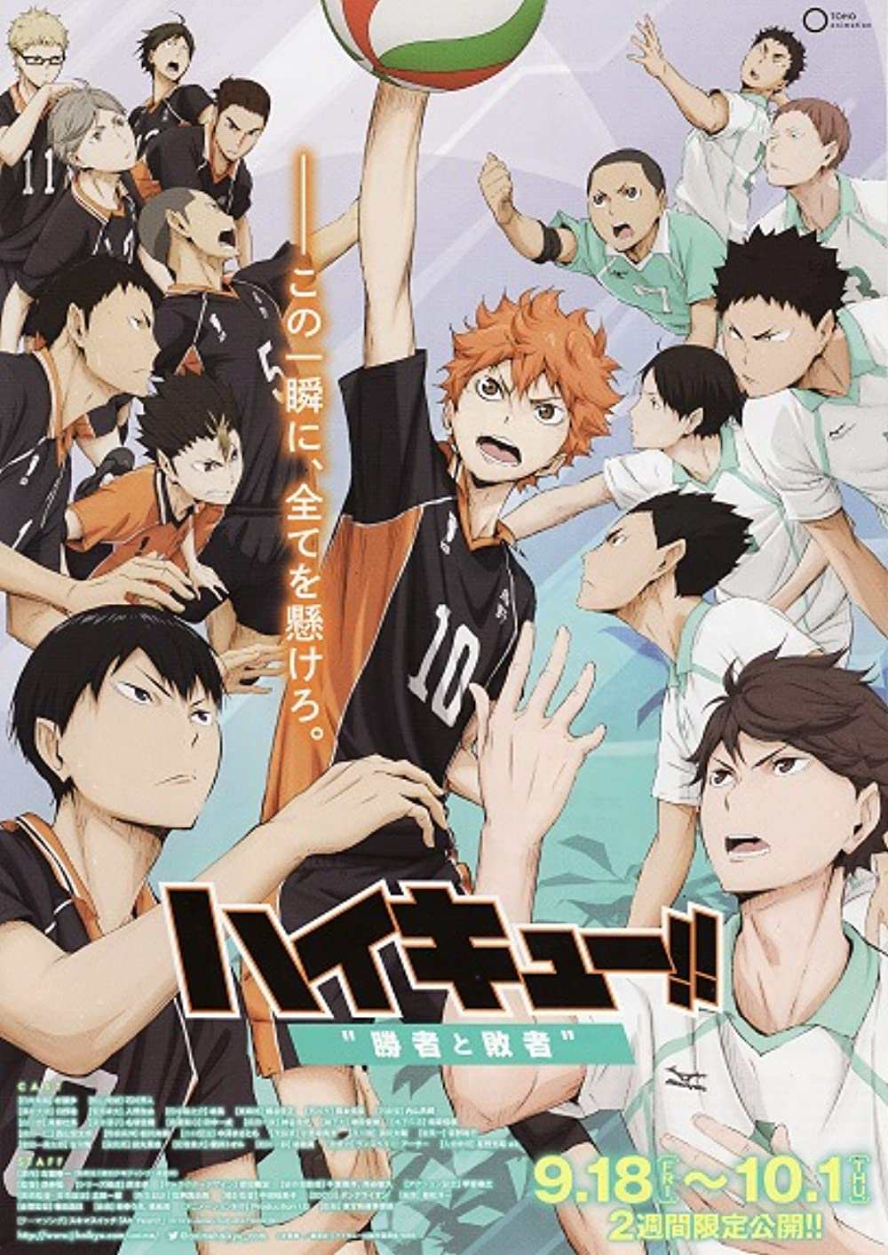 Haikyuu The Movie The Winner and the Loser