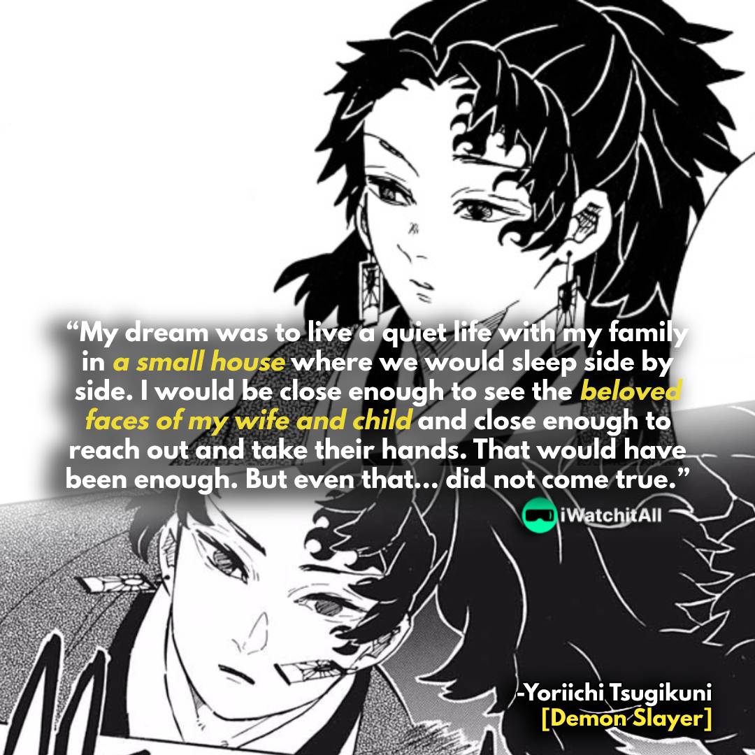 Yoriichi Tsugikuni Quote 2