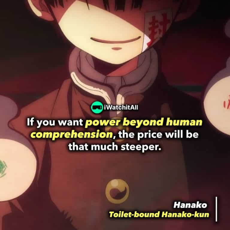 20+ DEEP Toilet-bound Hanako-kun Quotes • iWA