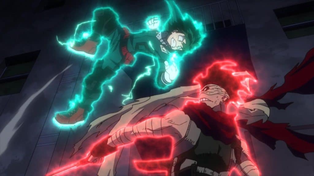 Midoriya Izuku Iida Tenya Todoroki Shouto VS Stain Blue Lock Character Blue Lock Character