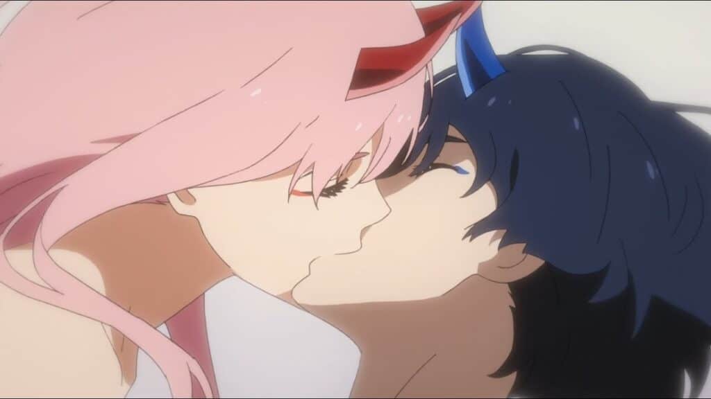Zero Two and Hiro Blue Lock Character Blue Lock Character