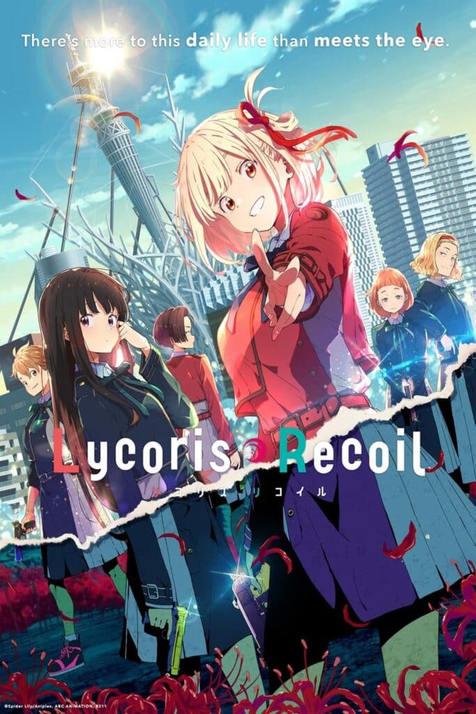 Lycoris Recoil Action Comedy Anime
