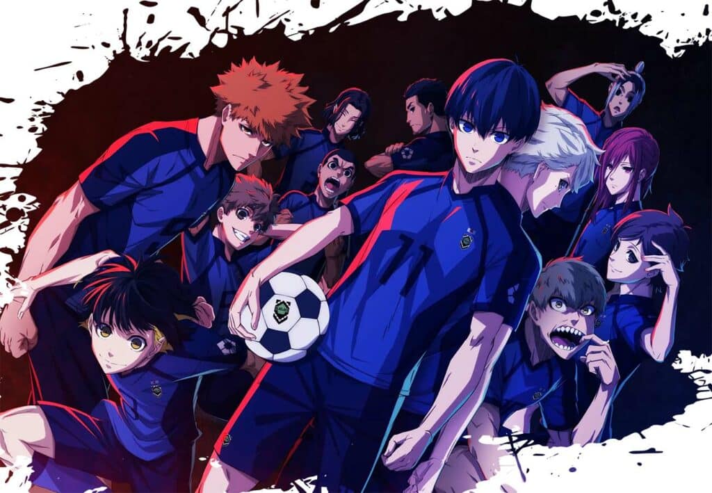 Blue Lock TV Anime Key Visual